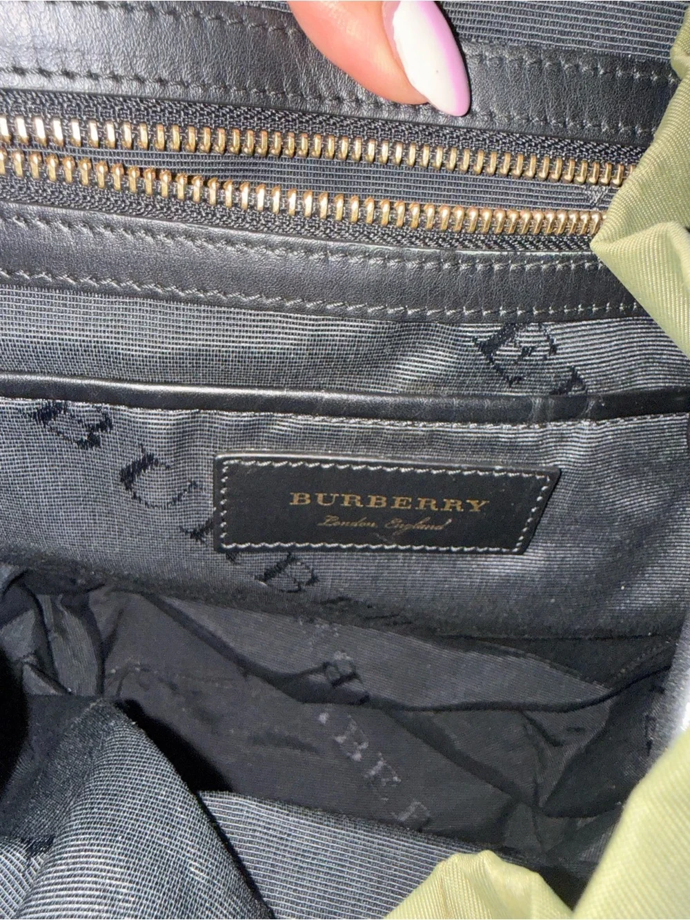 Burberry classic nylon